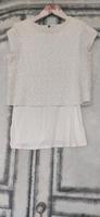 schicke Bluse T-Shirt weiß Glitzer Xs s Nordrhein-Westfalen - Gelsenkirchen Vorschau