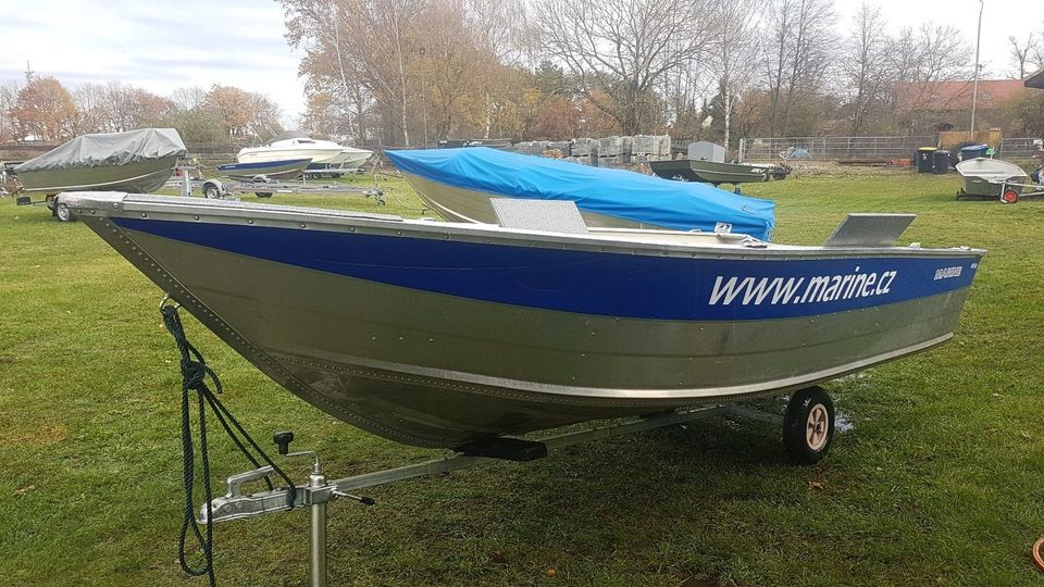 Marine 450 Fish - Aluminiumboot Aluboot Angelboot NEU in Nassenheide