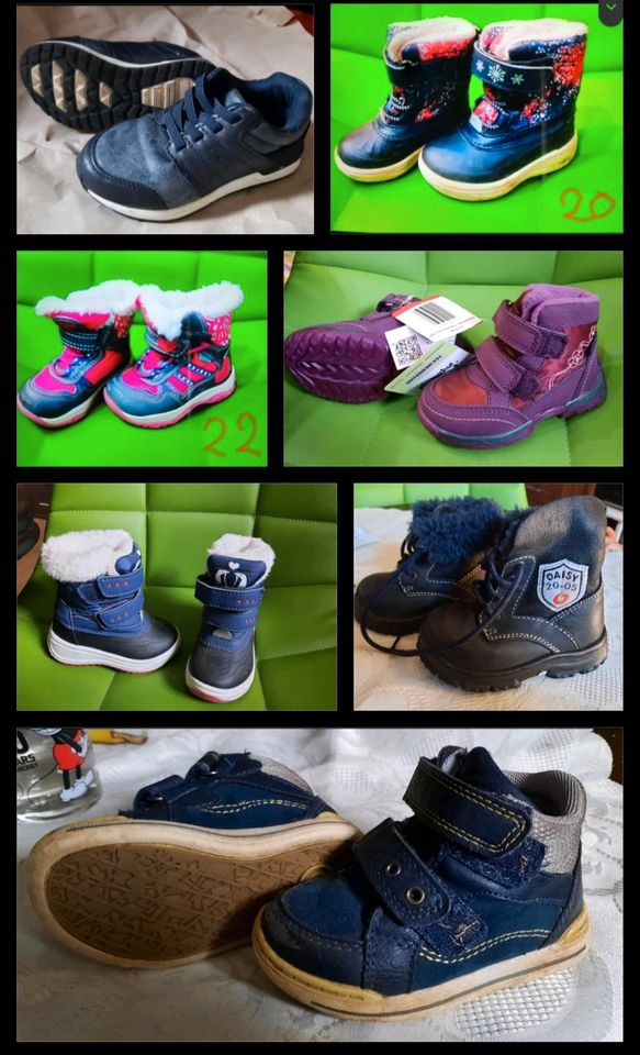 Viele Schöne Schuhe Snaker Gr 19-23 in Bahretal