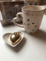 Tasse mit Teesieb „Love You“ Nordrhein-Westfalen - Eschweiler Vorschau