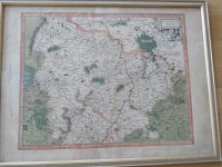 ORIGINAL KUPFERSTICH-KARTE PALATINATVS RHENI um 1650-1700 Bayern - Uettingen Vorschau