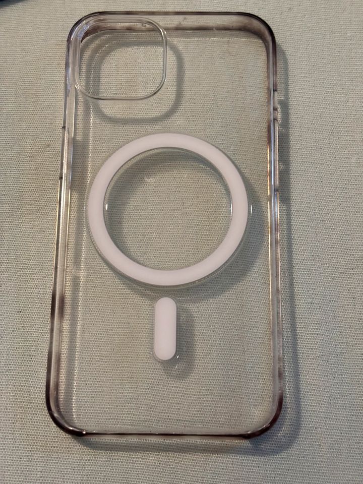 iPhone 13 + iPhone 13 Clear Case mit MagSafe mit Lade Kabel in Bochum
