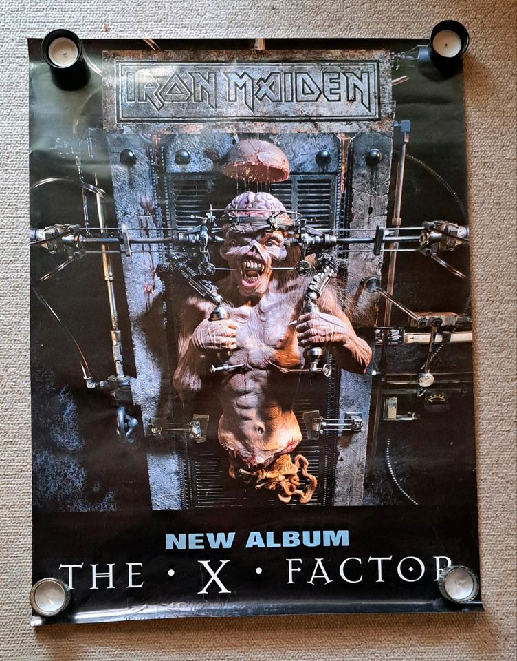 Iron Maiden - The X Factor Poster ca. 79x60cm in Viernheim