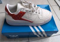 Neuwertige Adidas Sneaker Forum Bild W Gr. 40 6 1/2 weiß rot Bayern - Mammendorf Vorschau
