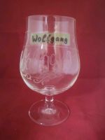 Weinglas / Schwenker mit Gravur "Wolfgang", 0,4 l Sachsen - Nünchritz Vorschau