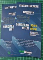 Eintrittskarten Golf European Open 2024 in Hamburg Niedersachsen - Weyhe Vorschau