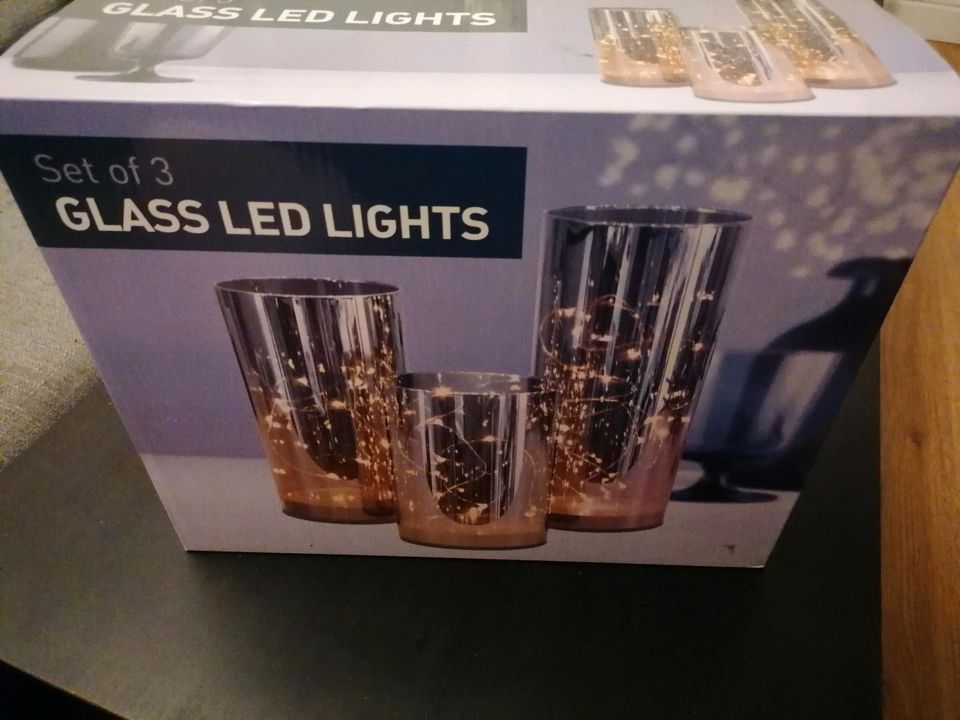 Glass led lights in Weyhausen