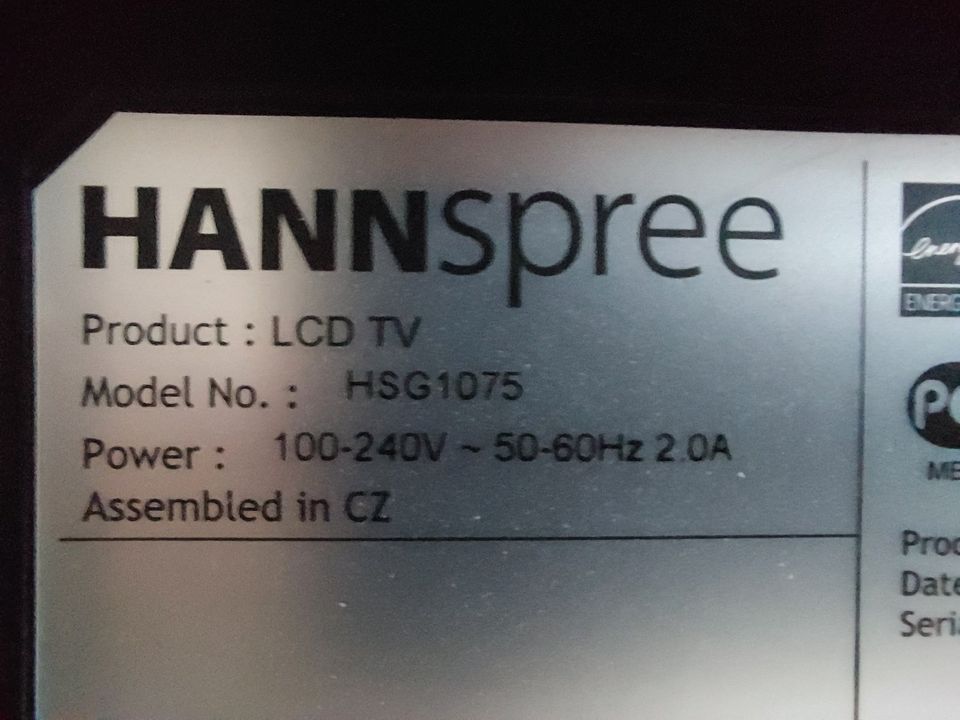 Hannspree LCD TV HSG1075 28 Zoll 70 cm in Chemnitz