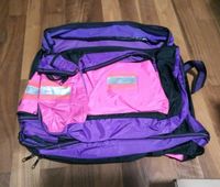 Fahrradtasche Gepäckträger retro Pink/lila NEU Brandenburg - Teltow Vorschau