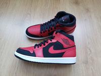 Air Jordan 1 Mid Black/Gym red-White, 43 Berlin - Spandau Vorschau