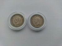 2 Münzen - One Shilling 1947, 1948 Georgivs VI in Kapsel-England Nordrhein-Westfalen - Arnsberg Vorschau
