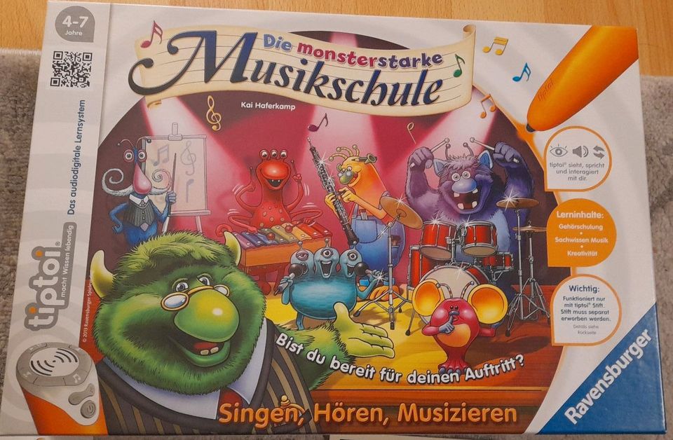 TipToi Die monsterstarke Musikschule wie NEU in Schwerin