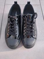 Calvin Klein Sneaker Größe 38 schwarz Plateau Sohle Baden-Württemberg - Laupheim Vorschau