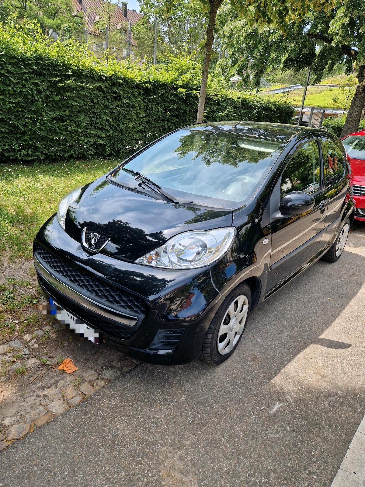 Abbildung des Autos Peugeot 107