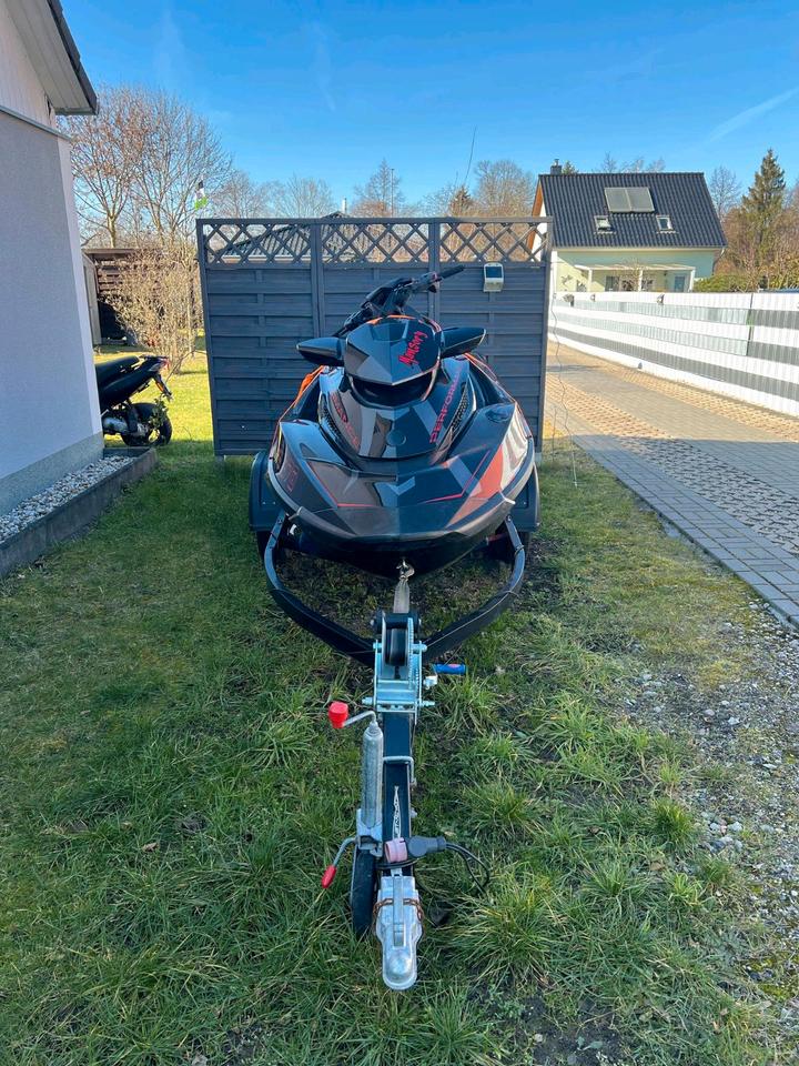 Jetski Seadoo RXT-X 260 RS MANSORY mit Anhänger und Ponton in Berlin