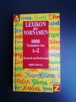 Buch: Lexikon der Vornamen, Herkunft und Bedeutung, 1996 Niedersachsen - Bodenwerder Vorschau