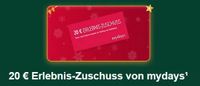 mydays.de 20€ Gutschein / Erlebnis-Zuschuss Bayern - Eitensheim Vorschau