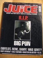 Juice Hip-Hop Magazin Heft März 3/2000 Big Pun Old-School Nordrhein-Westfalen - Niederzier Vorschau