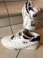 NEUW❣️Vintage original 90er Paolo Gucci, Leder Sneakers Gr. 41 Frankfurt am Main - Seckbach Vorschau