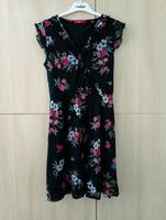 Sommerkleid s.Oliver 40 schwarz Blumen knielang Bayern - Pegnitz Vorschau