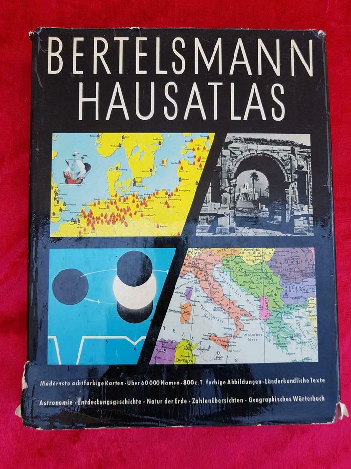 Bertelsmann Hausatlas 1. Auflage 1960 in Magdeburg