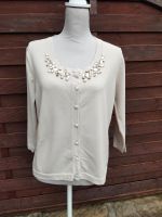 Gerry Weber Gr. 44 Jäckchen Pulli 3/4 Arm beige & Steinchen Bayern - Michelau i. OFr. Vorschau