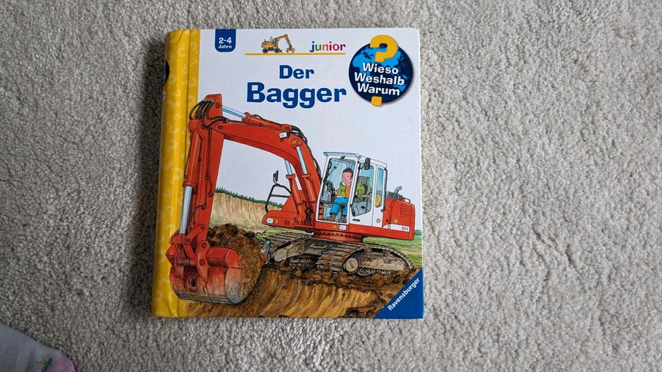 Diverse Wieso Weshalb Warum Bücher Bagger, Feuerwehr, Baustelle in Marl