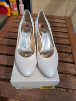 Högl weiße Pumps Brautschuhe Größe 6 Bayern - Heroldsberg Vorschau