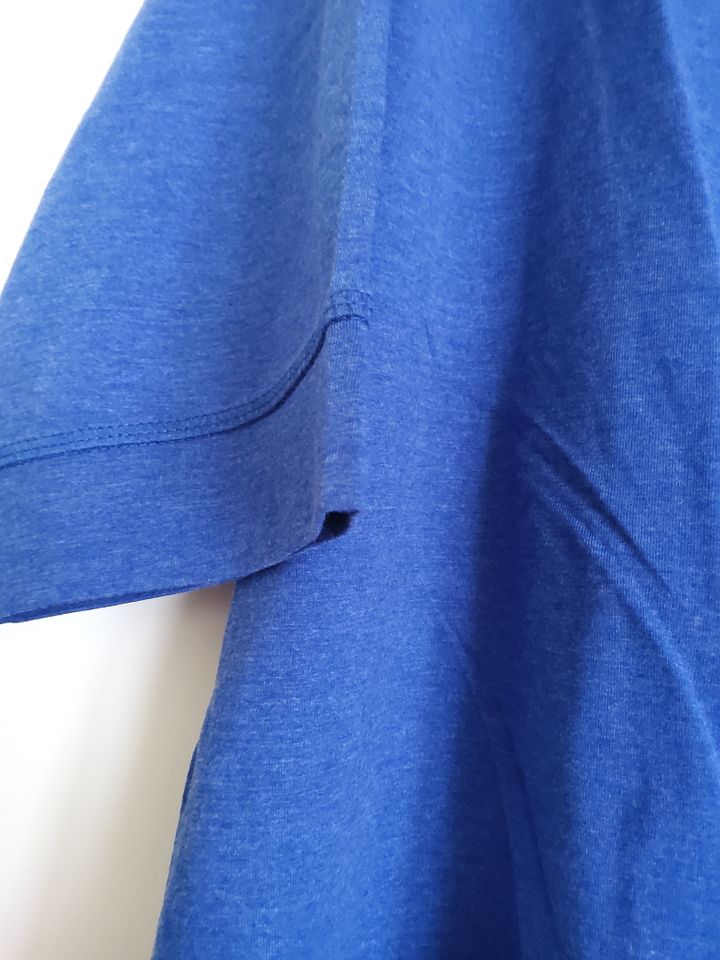 Shirt, 3/4 Arm, Gr. 48, blau, royalblau in Ense