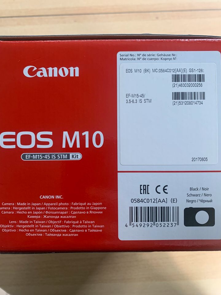 Canon EOS M10 Kamera in Hohenahr