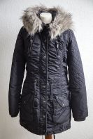 Dreimaster Windermantel Mantel Parka / schwarz Fell fake fur / M Nordrhein-Westfalen - Recklinghausen Vorschau