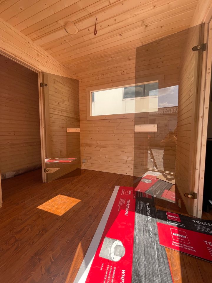 Tinyhouse Gartenhaus 600cm mit Holzofen in Wandlitz