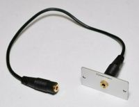 Kindermann 7444000511 Audio 3,5 mm Klinke Blende mit Kabel Baden-Württemberg - Elchesheim-Illingen Vorschau