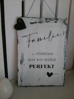 Familie Holzschild*Schild Bild Holz*shabby vintage landhaus Vers Bayern - Großostheim Vorschau