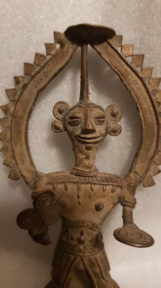 Sandguss einer Gottheit aus Bronze (Burkina Faso antik vor 1945) in Mainz