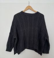 Mango Strickpullover dunkelgrau-schwarz Hamburg-Mitte - Hamburg Altstadt Vorschau