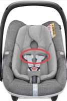 SUCHE: Maxi Cosi Pebble Plus Gurtpolster Normad Grey Hessen - Mörfelden-Walldorf Vorschau