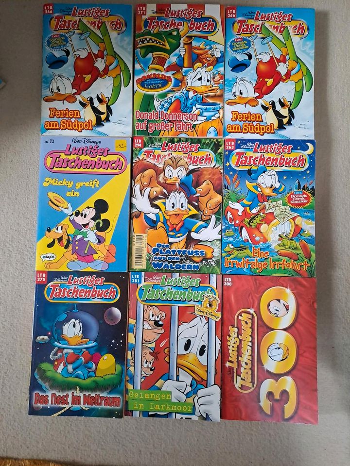 Disney Comics, Lustiges Taschenbuch, UFF, Asterix Konvolut in Neuenhagen