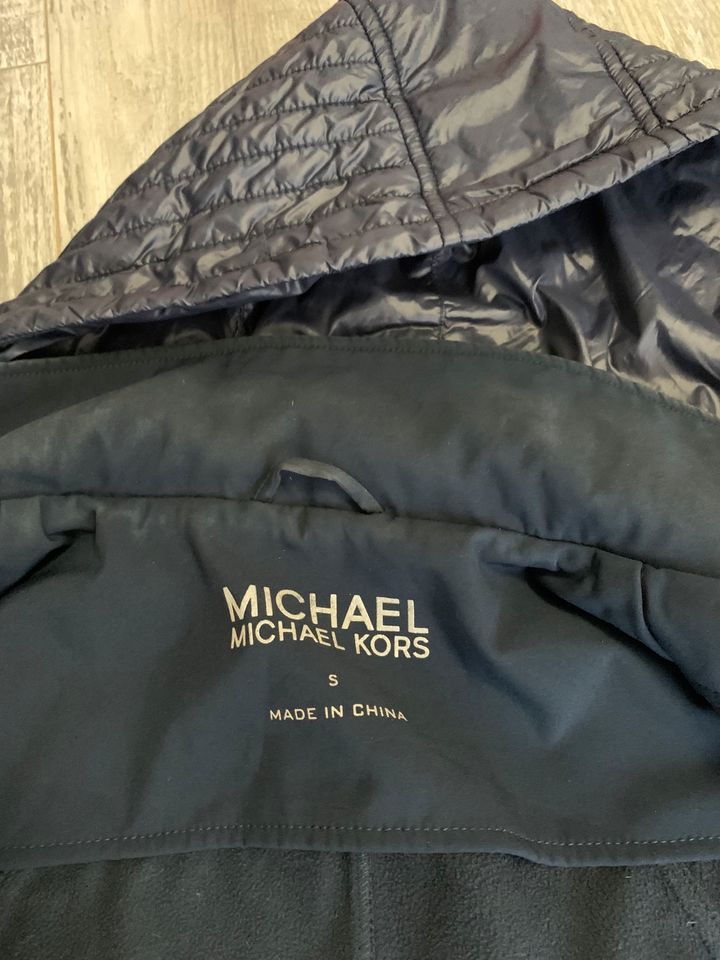 Original Michael Kors Mantel Softshell Jacke S Dunkelblau in Berlin