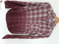 Bluse Hollister rot grau kariert Hessen - Liederbach Vorschau