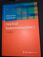 Frick/ Knöll Baukonstruktionslehre 2 Niedersachsen - Friesoythe Vorschau