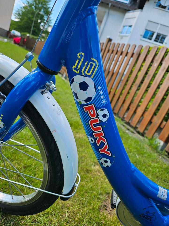 Kinderfahrrad, Fahrrad Puky, Fußball, 18 Zoll, Top Zustand in Lindlar