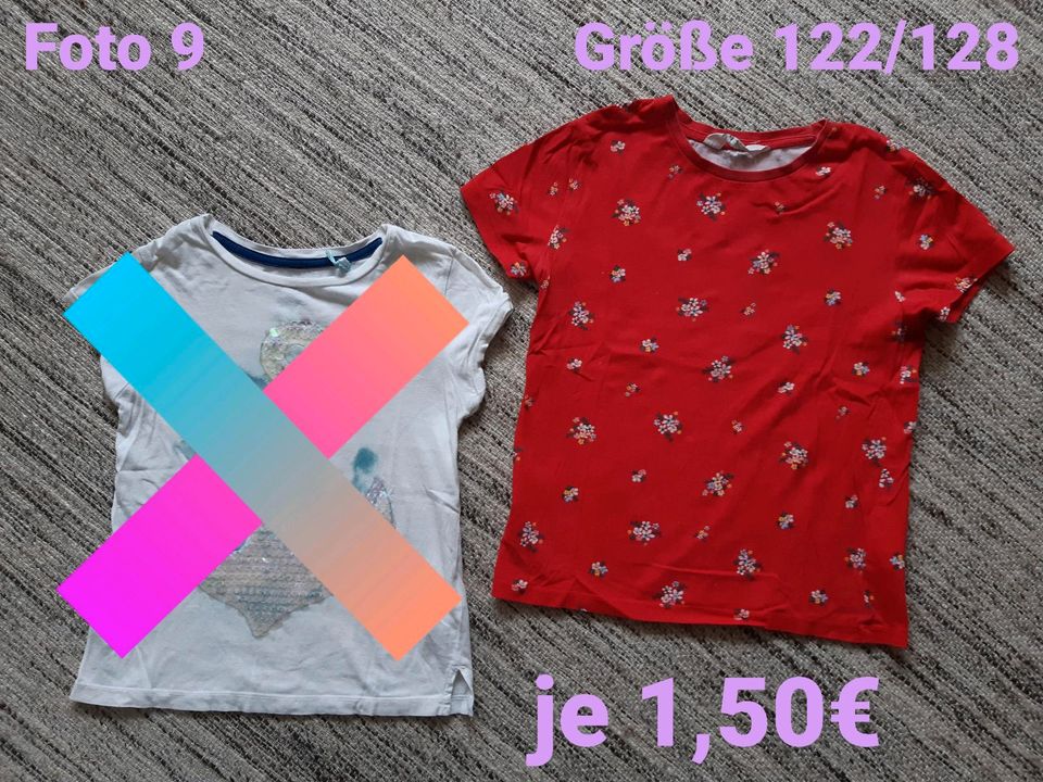 Größe 122/128: Kleid, Jacke, Shirt,Pulli,Schlafanzug,Strumpfhose in Klötze