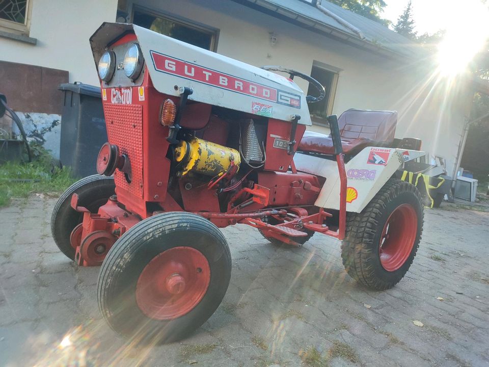 Gutbrod 1030 mit Mähwerk, Schneeschild uvm in Lauter