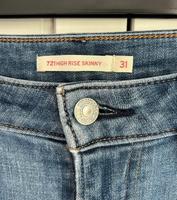 Levis Damen Jeans 721 High Rise Skinny W31 (Gr. 42) blau Berlin - Spandau Vorschau