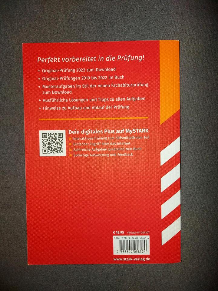 FOS/BOS Fachabitur-Prüfungsaufgaben Mathematik Technik 2024 in Rötz