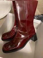 Voll Leder Stiefeletten Original Salamander Lack Leder Bayern - Aschaffenburg Vorschau