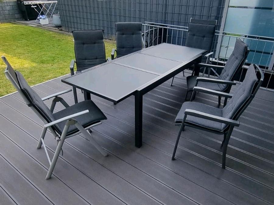Garten Set mit Ausziehbaren Tisch in Bochum