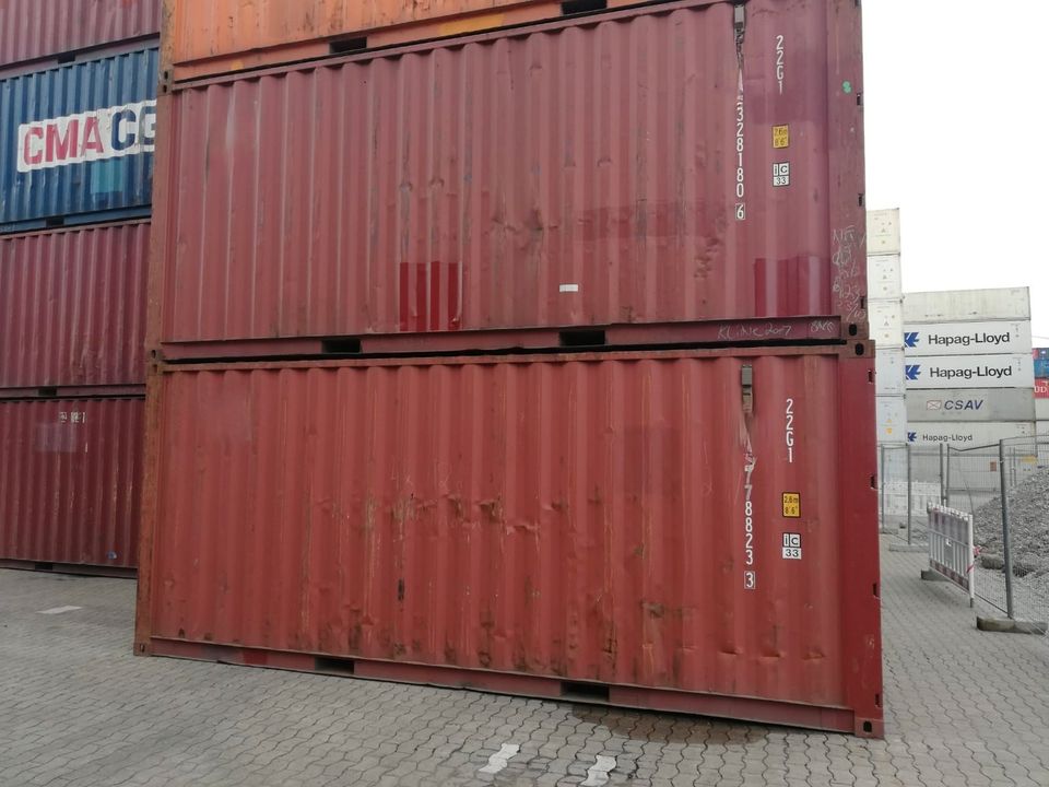 Seecontainer Lagercontainer IN KARLSRUHE 6m lang (20-Fuß) in Elmshorn