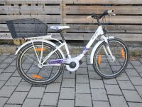 Fahrrad 24 Zoll Mädchen mit Gepäckkorb und Straßenzulassung Bayern - Reichertshausen Vorschau